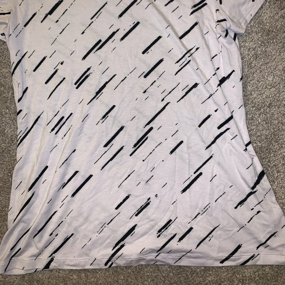 Apt 9 Essentials White & Black Shirt size M - Picture 6 of 9